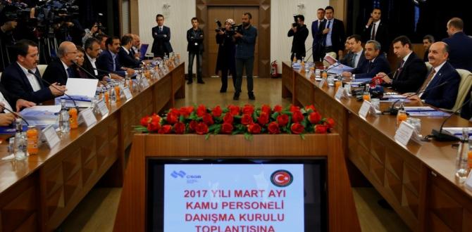 2017 YILI MART AYI KAMU PERSONELİ DANIŞMA KURULU TOPLANTISI YAPILDI