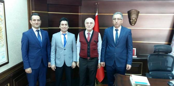 e-Nüfus Sen Heyeti İçişleri Bakanı Yardımcısı Tayyip Sabri ERDİL’i Makamında Ziyaret Etti